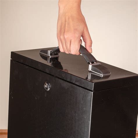 wholesale metal lock boxes|lockable metal document box.